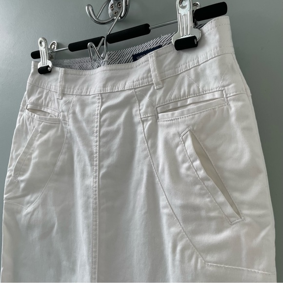 Saint James white cotton skirt - Picture 2 of 16